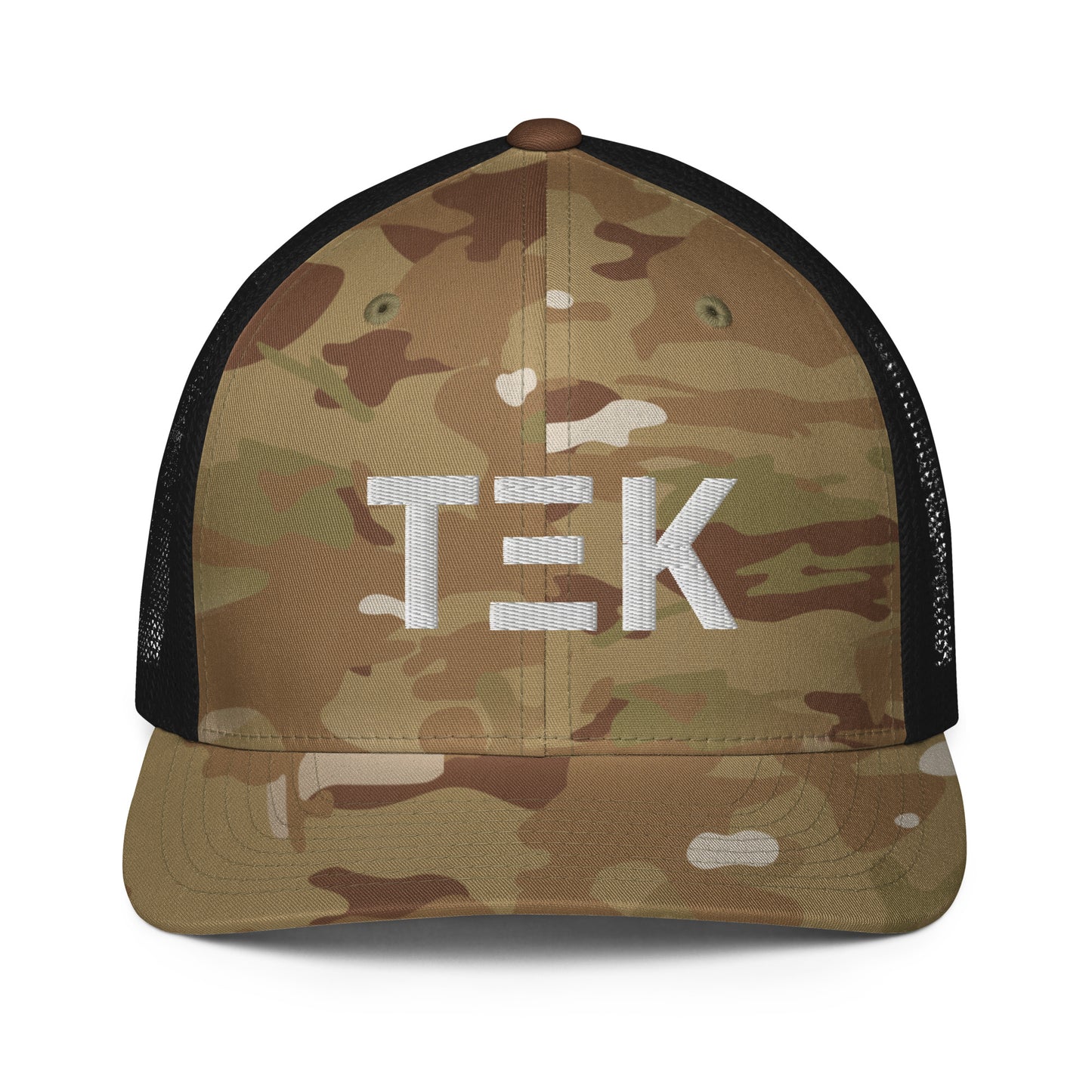 TΞK Closed-back trucker cap