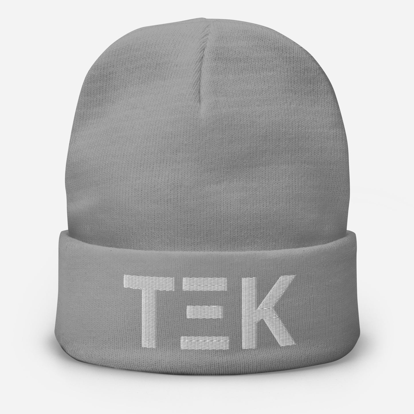 TΞK Embroidered Beanie