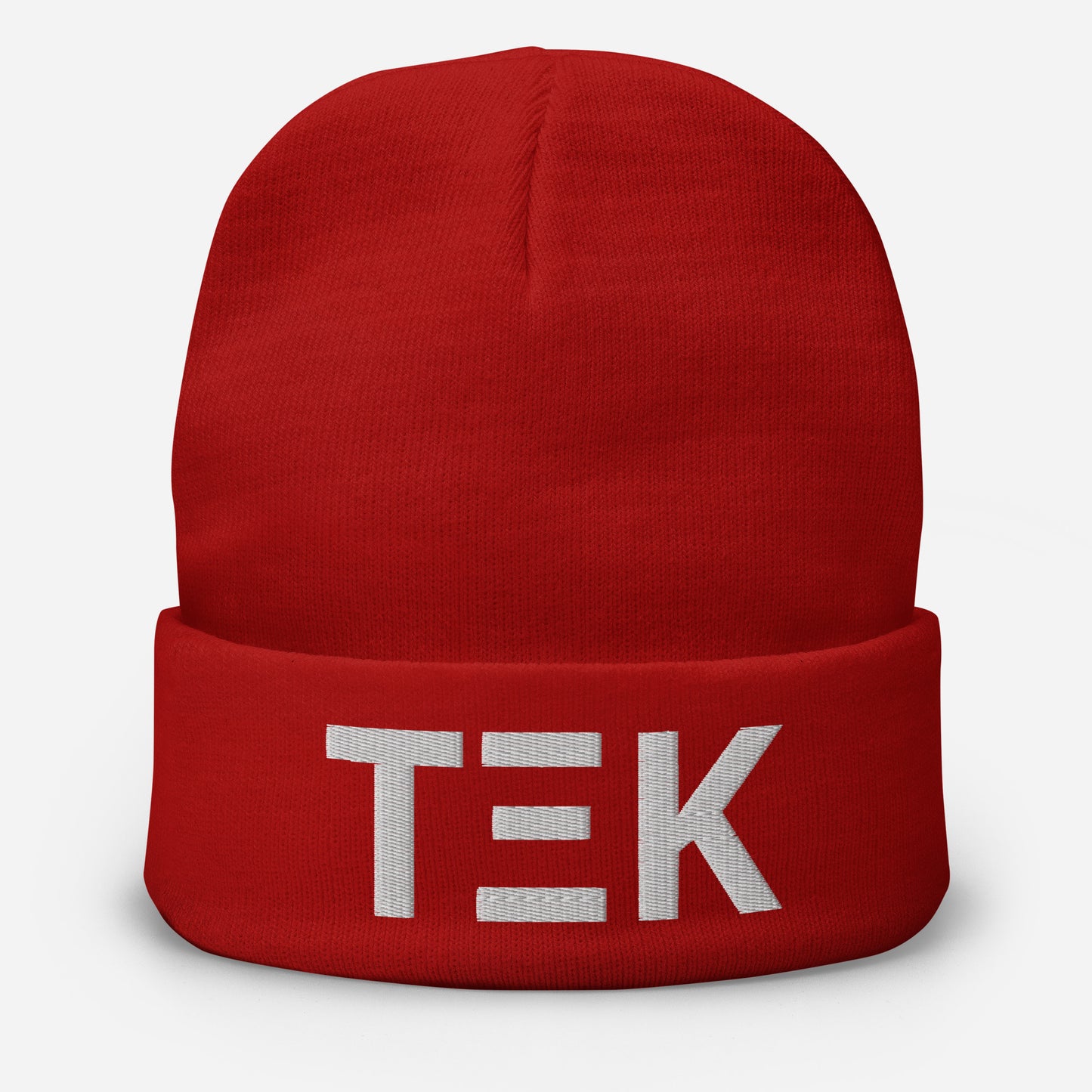 TΞK Embroidered Beanie